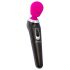 PalmPower Extreme Wand - oplaadbare vibrator massager (roze-zwart)