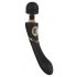 Cleopatra Wand - oplaadbare, waterdichte massage vibrator (zwart)