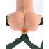 Fetish Strap-On 6 - Draadloze Holle Vibrator (Natuurlijk)