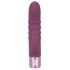 Vibromasseur G-spot avec stimulateur clitoridien rechargeable - Violet