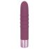 Vibromasseur G-spot avec stimulateur clitoridien rechargeable - Violet