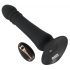 Velours Noir - Vibromasseur anal rechargeable (noir)