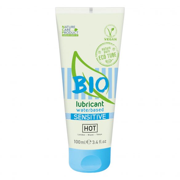 HOT Bio Sensitive - veganský lubrikant na bázi vody (100ml)