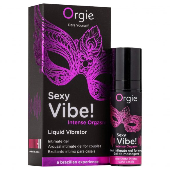 Orgie Sexy Vibe Orgasm - vibromasseur liquide unisexe (15 ml)