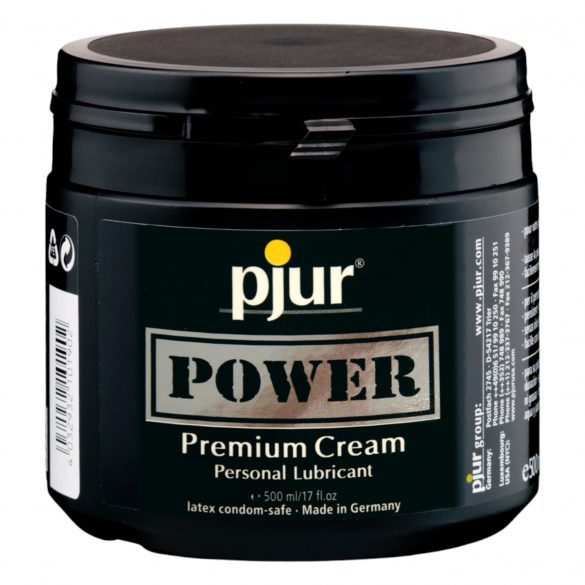 Pjur Power - prémiový lubrikační krém (500 ml)