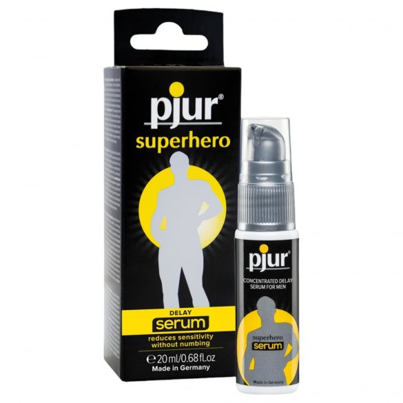 pjur Superhero - sérum na oddálení ejakulace (20 ml)