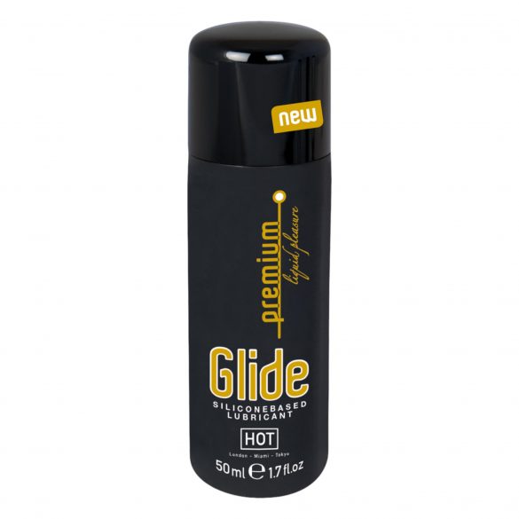 HOT Premium Glide - silikónový lubrikant (50ml)