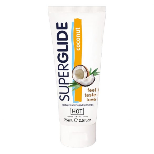 HOT Superglide Kokos - eetbare glijmiddel (75ml)