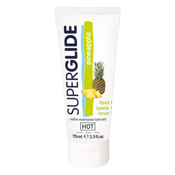 HOT Superglide Ananas - eetbare glijmiddel (75ml)