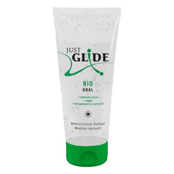 Just Glide Bio ANALE - waterbasis vegan glijmiddel (200ml)