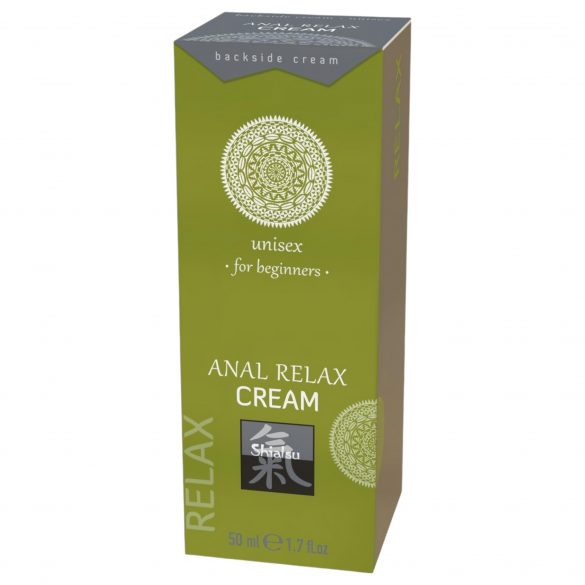 HOT Shiatsu Anal Relax - zklidňující anální lubrikační krém (50 ml)