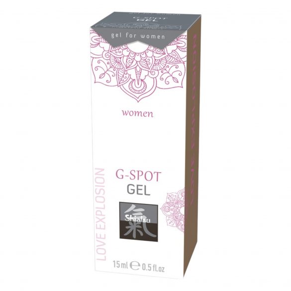 HOT Shiatsu G-Spot - intimní gel stimulující bod G (15 ml)