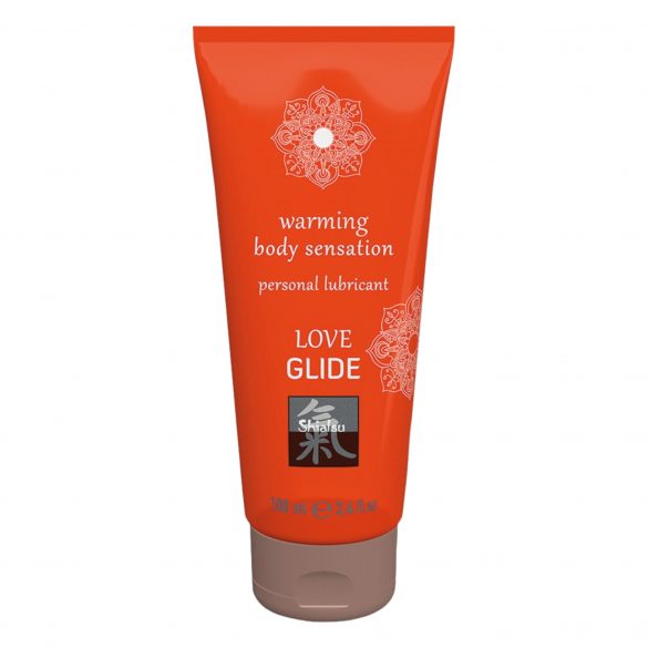 HOT Shiatsu Love Warming - hřejivé mazání na vodní bázi (100 ml)