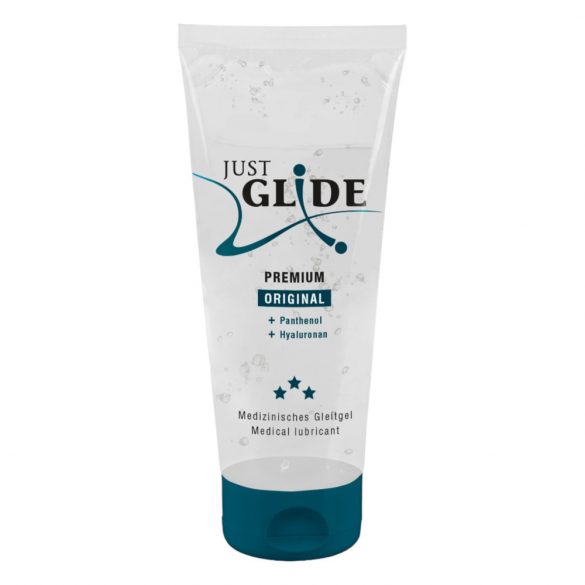 Just Glide Premium Original - Lubrifiant Vegan à Base d'Eau (200ml)