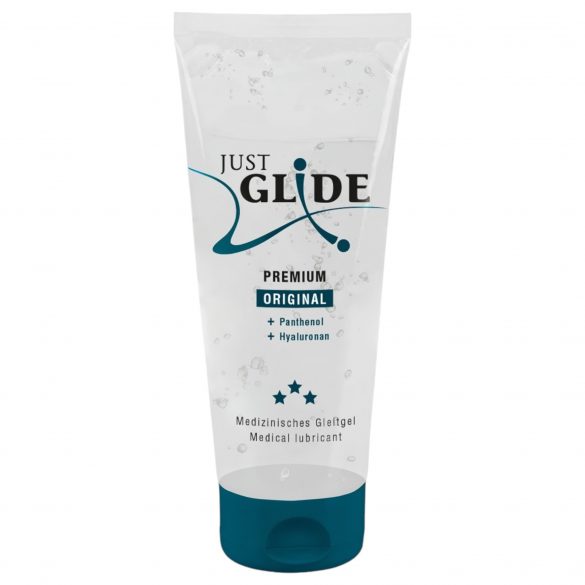 Just Glide Premium Original - veganský lubrikant na bázi vody (200ml)