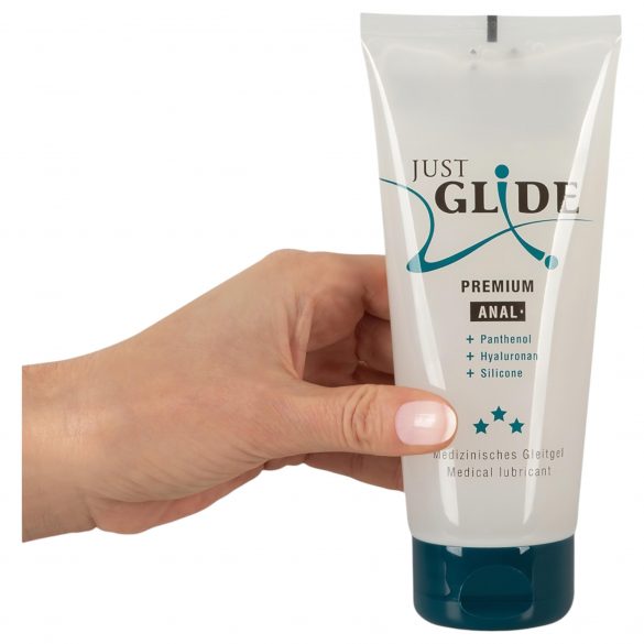 Just Glide Premium Anal - vyživující anální lubrikant (200ml)