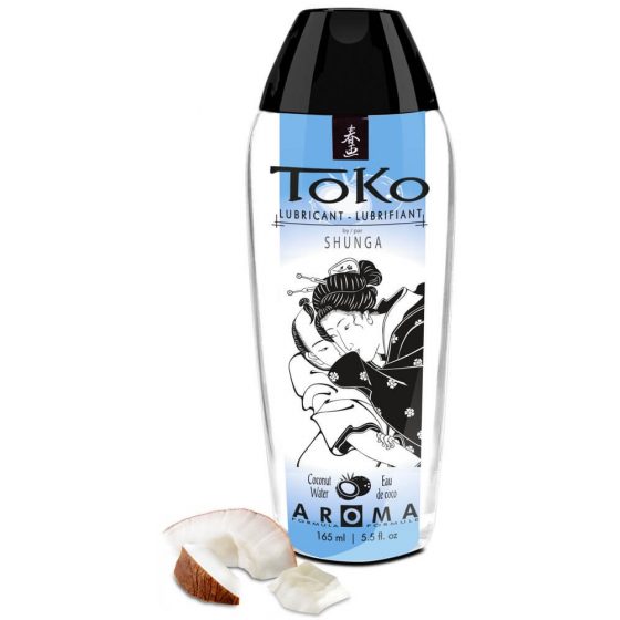 Shunga Toko - lubrikant na vodní bázi s příchutí kokosové vody (165 ml)