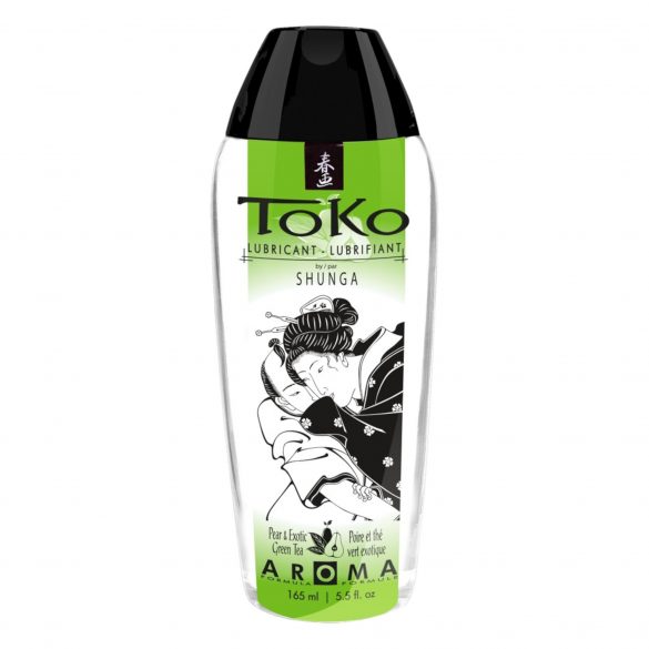 Shunga Toko - lubrikant na vodní bázi - hruška a zelený čaj (165 ml)