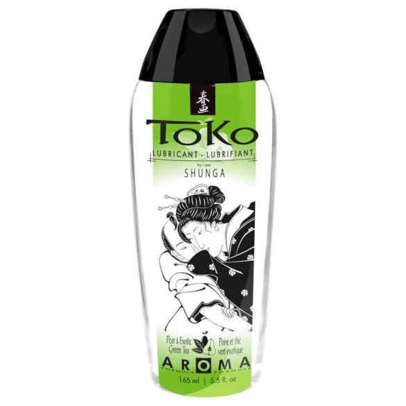 Shunga Toko - lubrikant na vodní bázi - hruška a zelený čaj (165 ml)