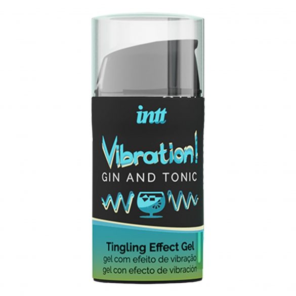 Intt Vibration! - tekutý vibrátor - Gin Tonic (15ml)