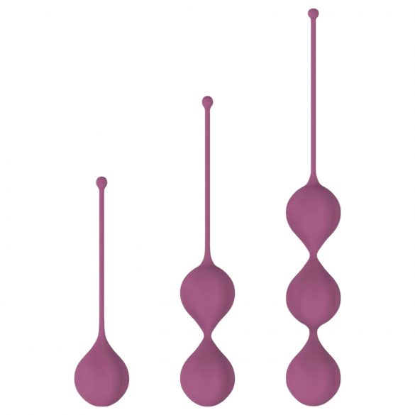 Cotoxo Belle - Set de 3 boules de geisha (violet)