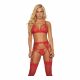 Mapalé - jarretelles lingerie set (rood)