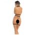 Rene Rofe Rassel Tassle - harnais décoratif et string (noir) - S-L