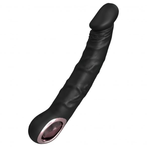 Funny Me - vibromasseur étanche à tête en forme de gland, rechargeable (noir)