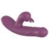 Funny Me Lapin - Vibrateur rechargeable avec stimulateur de clitoris (violet)