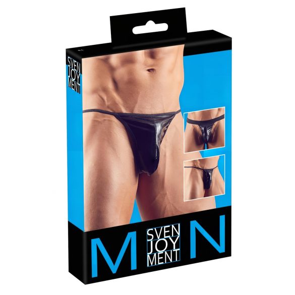 Svenjoyment - ensemble de tanga pour homme - noir (3 pièces) S-L