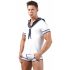 Boxer marin pour homme (blanc)