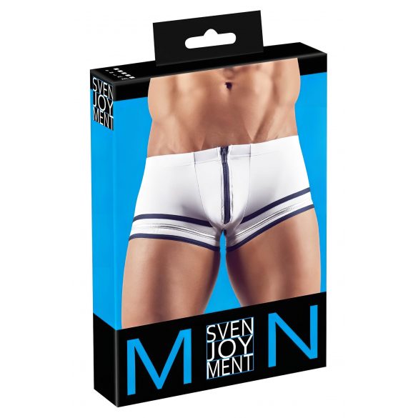 Svenjoyment - pánské boxerky Sailor (bílé)  - M