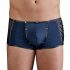 NEK - zwarte veters met net inzetstukken boxershort (blauw) - M