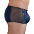 NEK - zwarte veters met net inzetstukken boxershort (blauw) - M