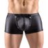 Svenjoyment - glinsterende rits matte boxers (zwart) - M