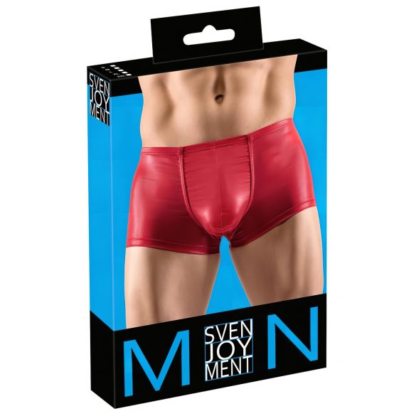 Svenjoyment - světlé push-up boxerky (červené)  - M