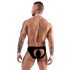 Svenjoyment - Ensemble de string de serveur pour hommes (noir-blanc)