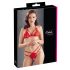 Cottelli - ensemble soutien-gorge ouvert en dentelle (rouge) - M