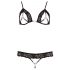 Abierta Fina - Séduction Extravagante - ensemble soutien-gorge - M