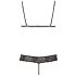 Abierta Fina - Séduction Extravagante - ensemble soutien-gorge - M