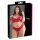 Cottelli Plus Size - zacht kant bh-set (rood) - 3XL