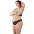 Cottelli Plus Size - ensemble soutien-gorge à perles (noir) - XL