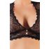 Cottelli Grande Taille - Ensemble de Lingerie en Dentelle avec Strass (Noir)