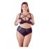 Cottelli Grande Taille - ensemble soutien-gorge croisé et culotte (noir)