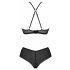 Passion Eco Kerria - ensemble bikini en dentelle (noir)