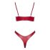 Cottelli Party - glanzend bh set (rood)