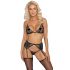 Kissable - ensemble de lingerie (noir) - L/XL