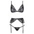 Kissable - ensemble de lingerie (noir) - L/XL