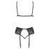 Kissable - ensemble de lingerie (noir) - L/XL