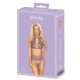 Kissable - kanten lingerie set (paars) - L/XL